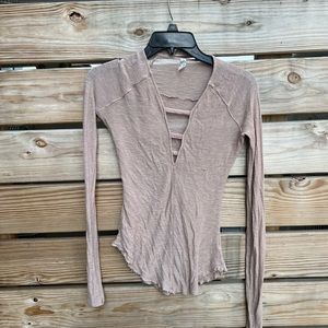 Long sleeve free people top